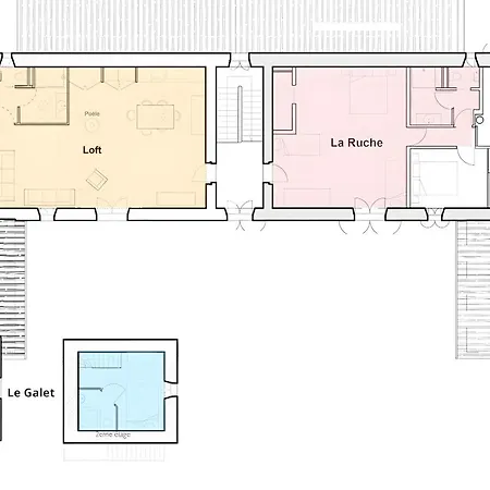 Le Loft Du Chant Du Buc Apartment