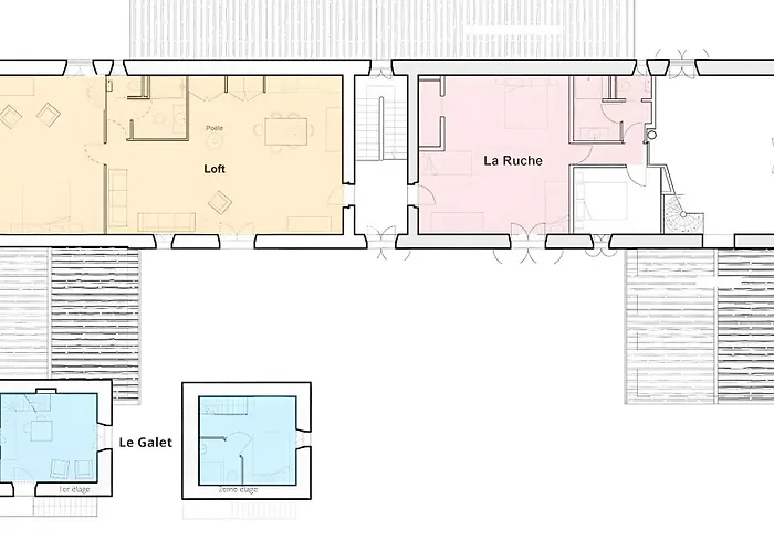 Le Loft Du Chant Du Buc Apartamento